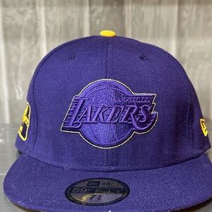 Purple Lakers Cap